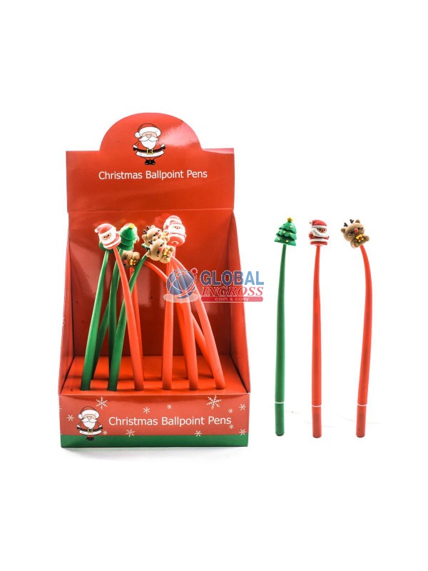 PENNA NATALE C/DECORAZIONE TPR E PVC