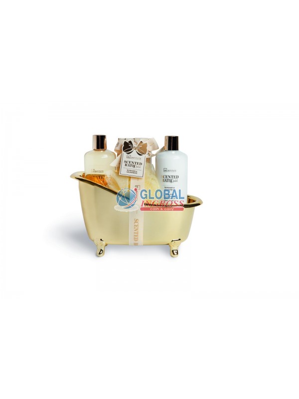 SET SCENTED BATHTUB 4pzBIG GOLD