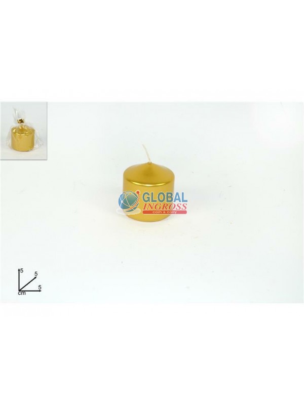 CANDELA ORO 5x5cm