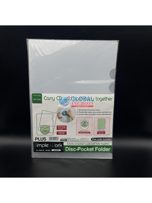SET 5 DISK-POCKET FOLDER