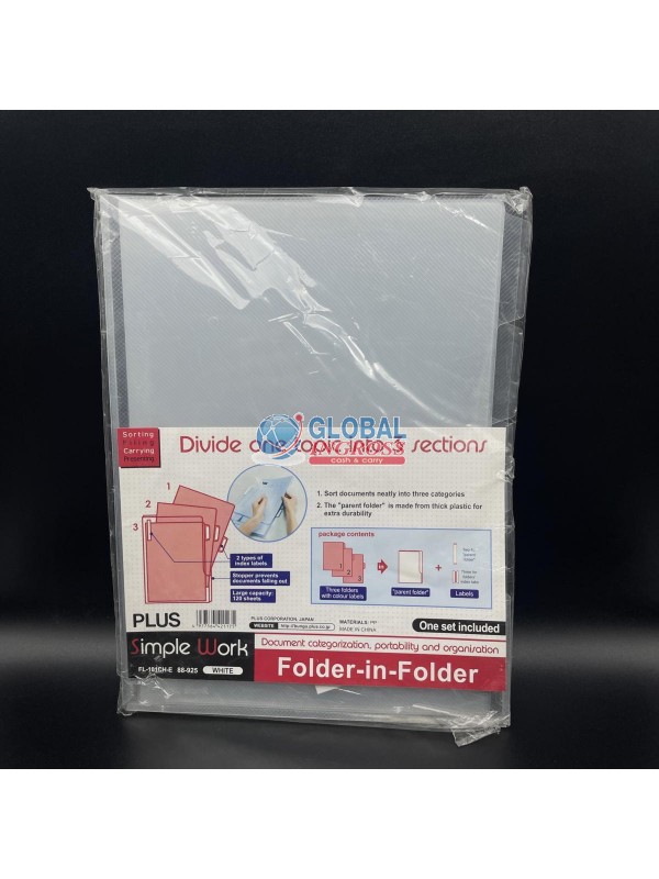 FOLDER IN FOLDER TRASPARENTE