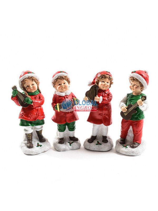BIMBI RESINA NATALE 23cm