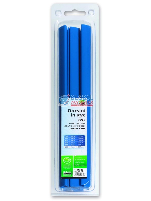 DORSINI 15mm BLU 10pz