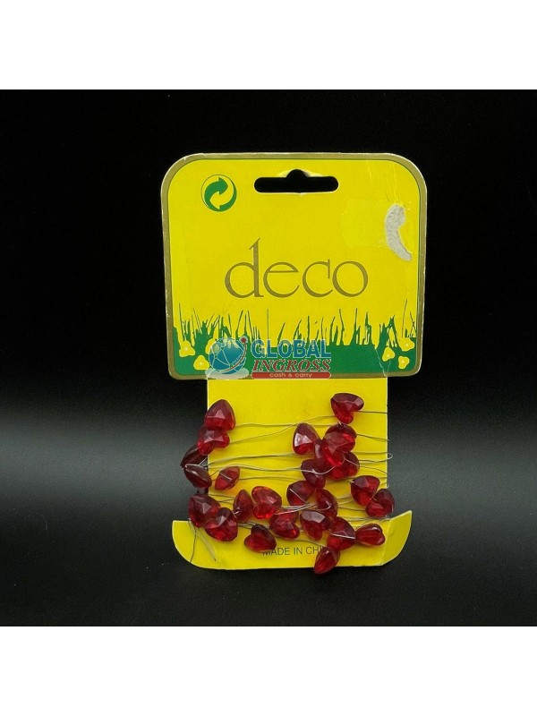 DECORAZIONE FILO C/CUORI