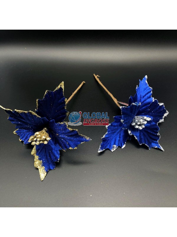 SPILLONE FIORE BLU 16cm