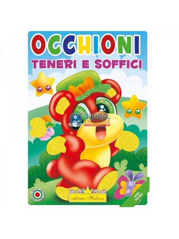 LIBRO COLORA OCCHIONI TENERI E SOFFICI