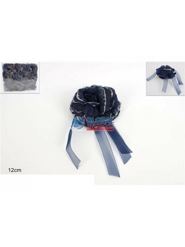 PINZONE ROSA GLITTER BLU/SILVER