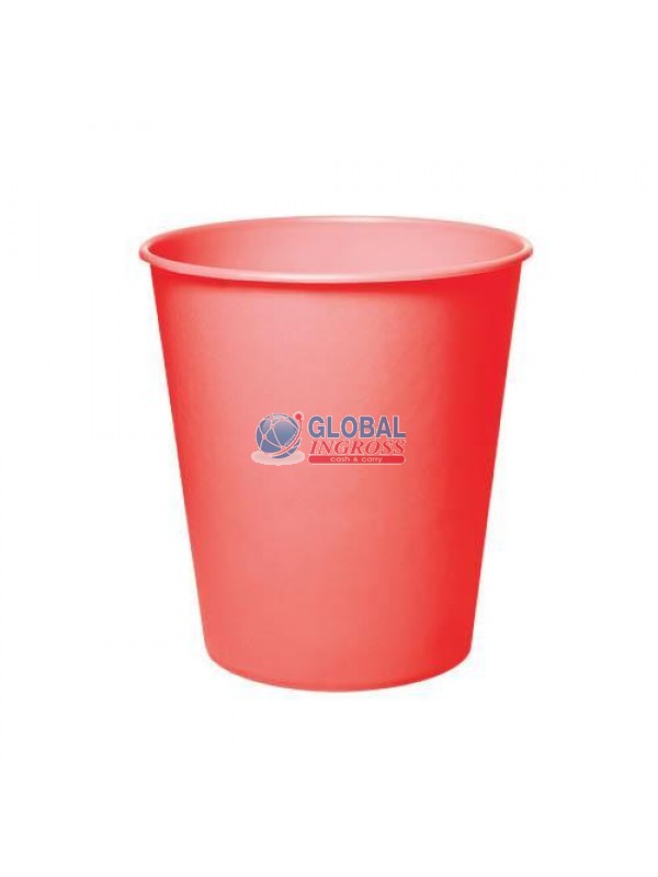 CESTINO TIPO PELLE ROSSO