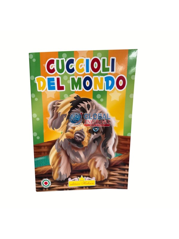 LIBRO COLORA CUCCCIOLO DEL MONDO.