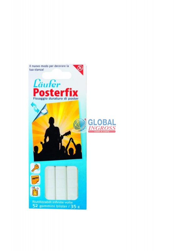 GOMMINI POSTERFIX 52pz.