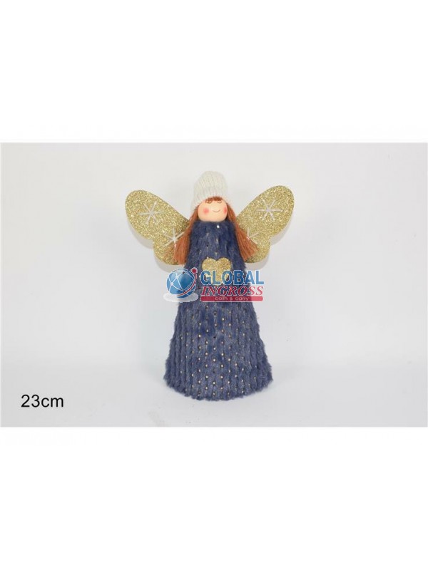 PUNTALE ANGELO BLU 23cm