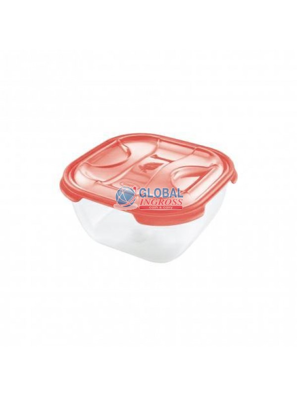 BOX NUVOLA QUADRATO 19x19x H10 COPERCHIO CORALLO