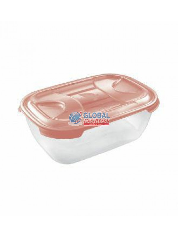 BOX NUVOLA RETTANGOLARE26x18x H10,2 COPERCHIO CORALLO