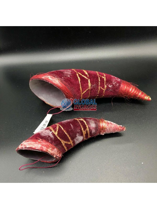 CORNUCOPIA ROSSO SET 2 PEZZI