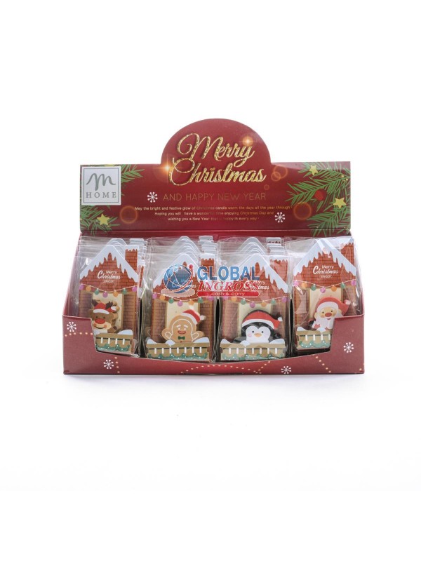GOMMA NATALE 3x3cm