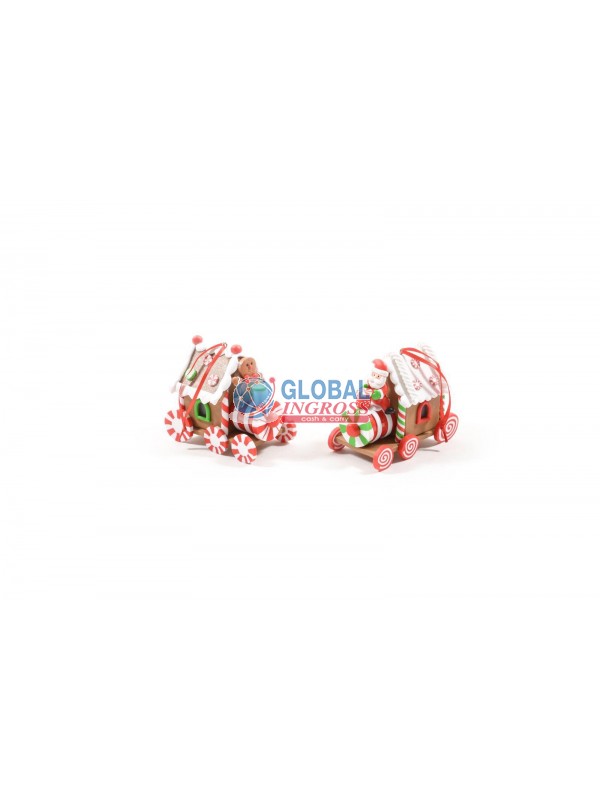 PENDENTE TRENINO NATALEARGILLA 9cm