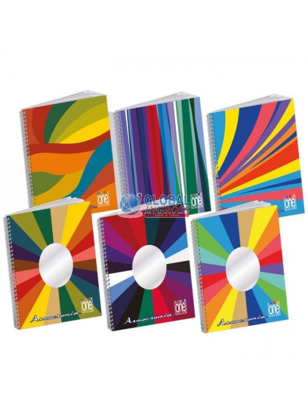 MAXI ONE COLOR SPIRALE 1 RIGO C/FORI ARMOCROMIA