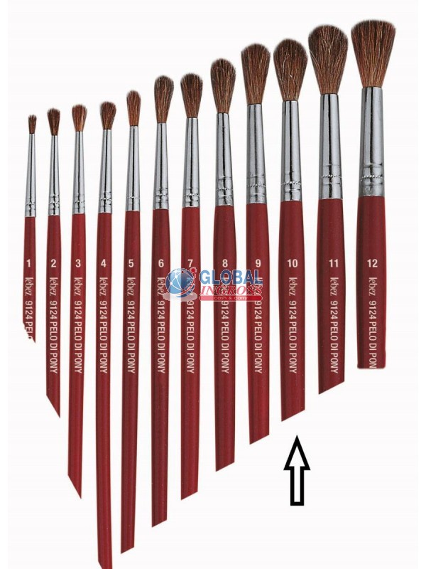 PENNELLO PELO PONY N.10TONDO