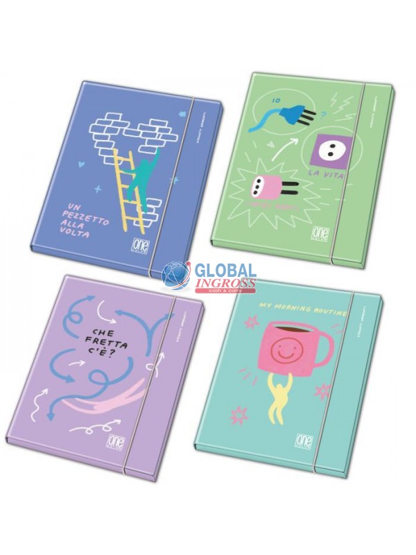 CARTELLA 3L DISEGNETTI DEPRESSETTI D.1,2