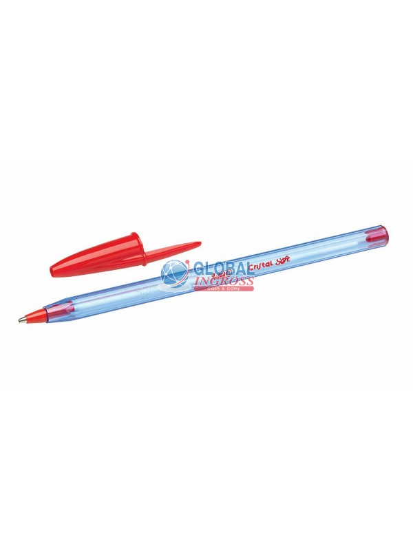 BIC CRISTAL SOFT ROSSA