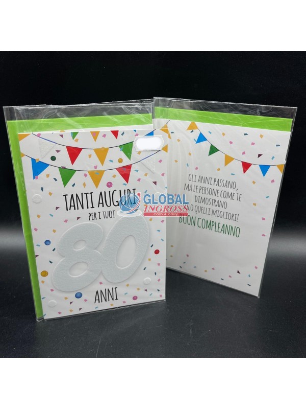 BIGLIETTO 80 ANNI