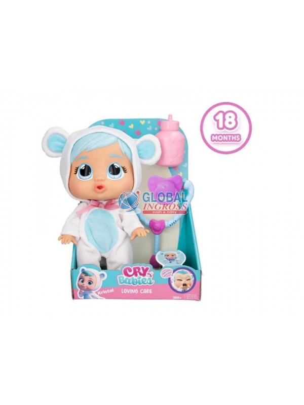CRY BABIES 26cm LOVING CARE KRISTAL DOTTORE