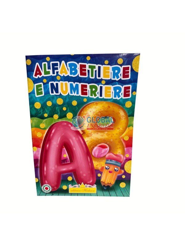 LIBRO DIDATTICO ALFABETIERE NUMERIERE PRESCOLARE