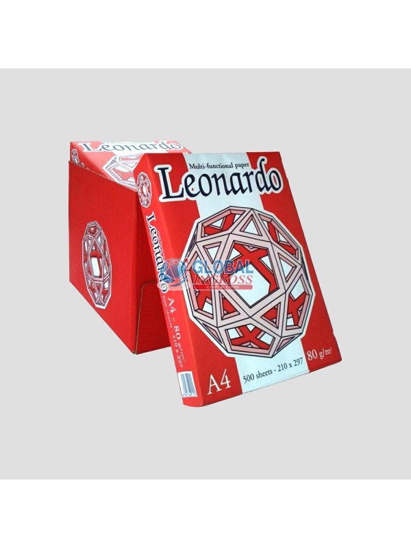 CARTA FOT. LEONARDO A4 80gr