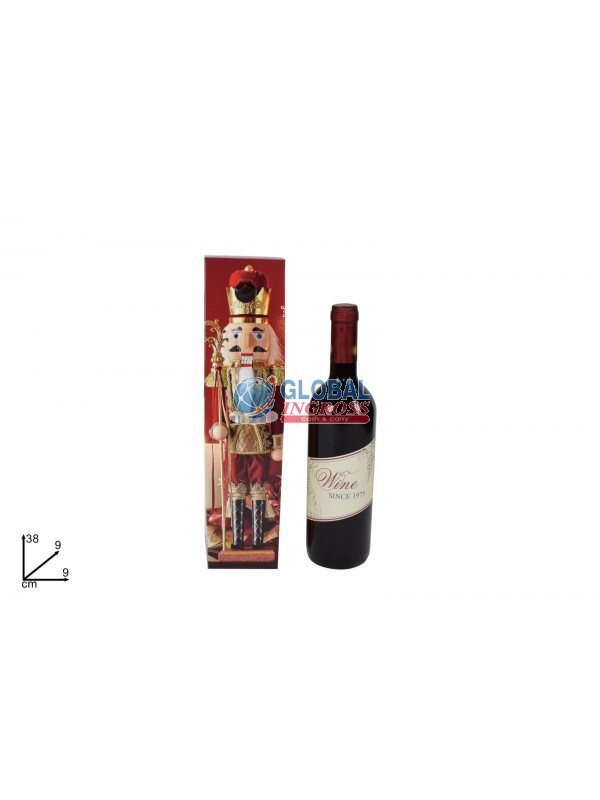 BOX P/BOTTIGLIA SOLDATINO SCHIACCIANOCI