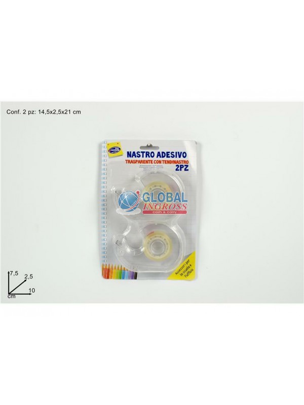 NASTRO ADESIVO CHIOCCIOLA 2pz