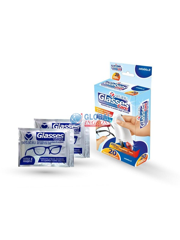 SALVIETTINE PULIZIA OCCHIALI 20pz