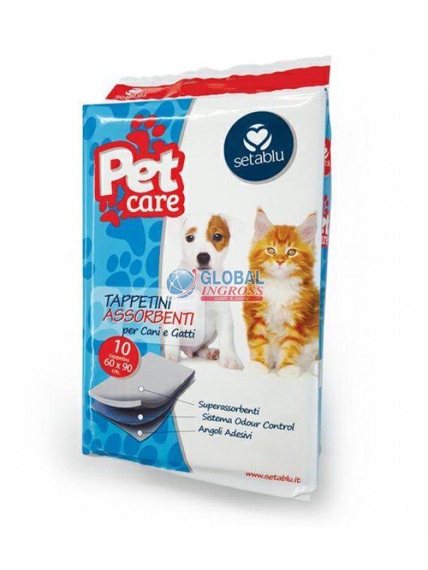 TAPPETINI PET ASSORBENTI 60x90 10pz