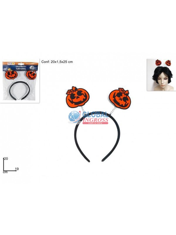 CERCHIETTO HALLOWEEN C/ZUCCHE