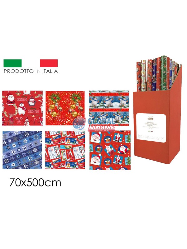 ROTOLO CARTA NATALE 70x500