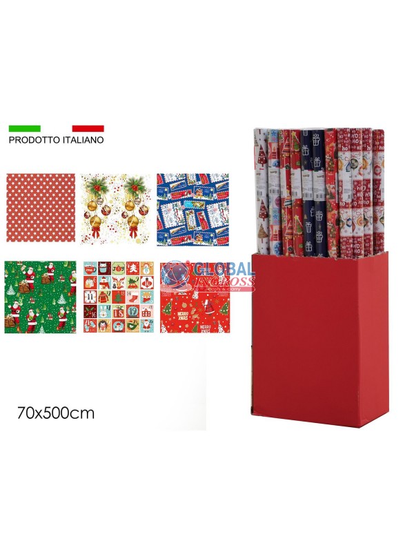 ROTOLO CARTA NATALE 70x500