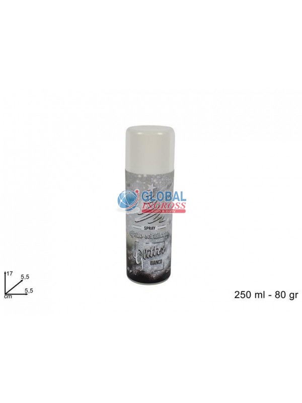 BOMBOLETTA GLITTER BIANCO 100ml