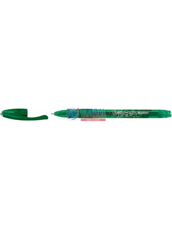BIC ILLUSION VERDE CANCELLABILE