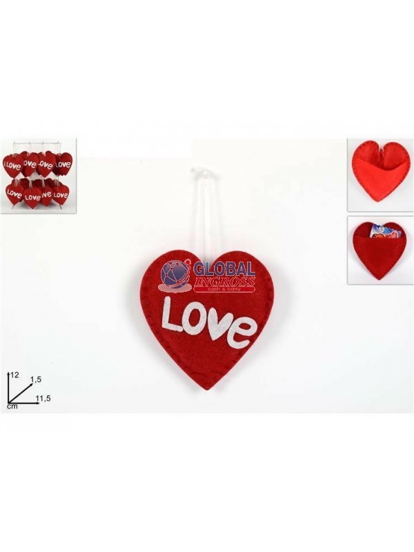 CUORE TESSUTO LOVE
