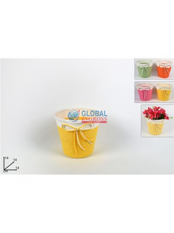 CESTINO CORDONCINO D.14TONDO COL.ASS.