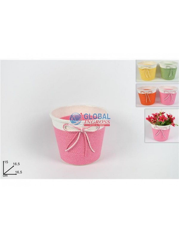 CESTINO CORDONCINO D.16,5 TONDO COL.ASS.