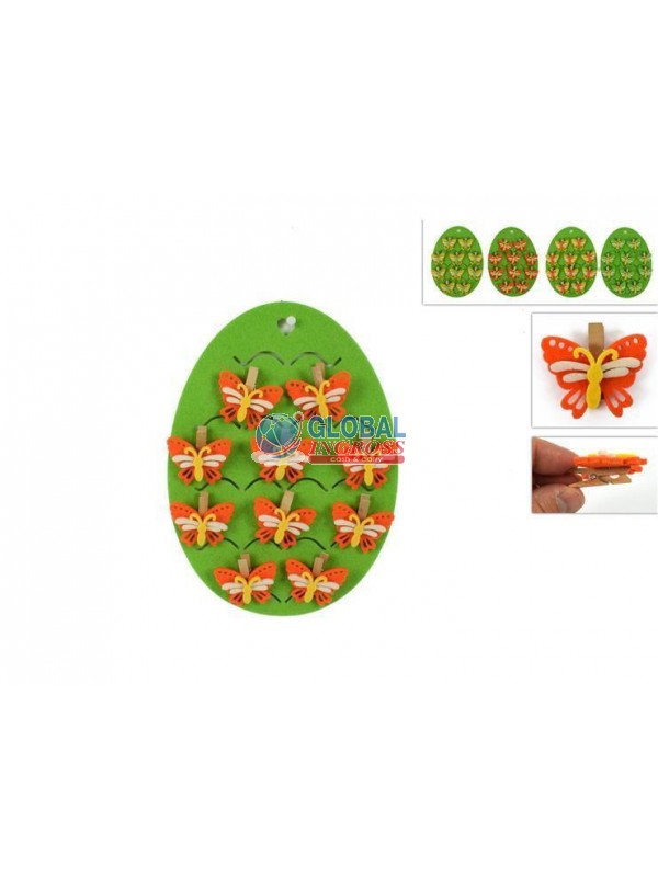 MOLLETTINA FARFALLA FELTRO