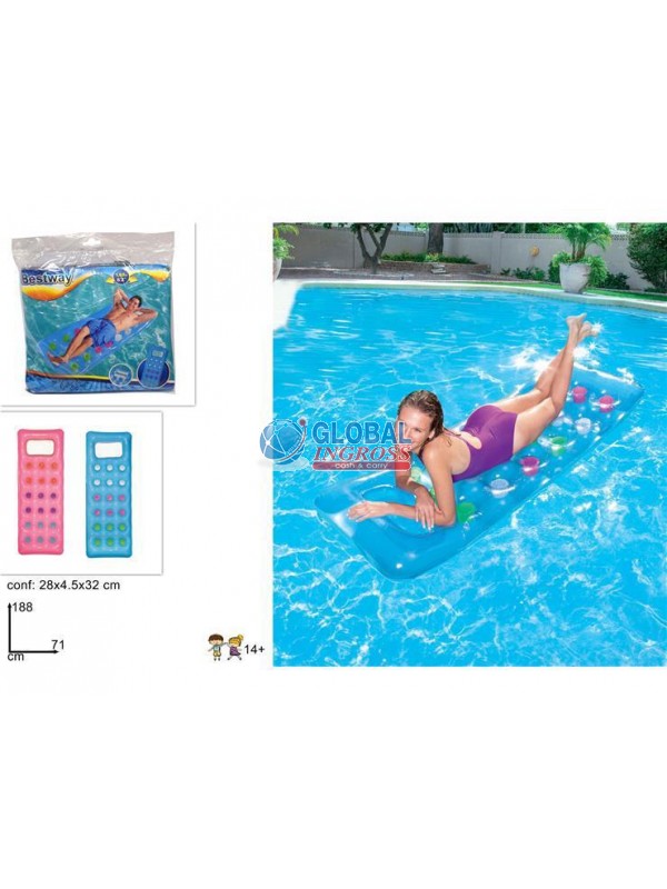 MATERASSINO COLORATO C/FINESTRA 188x71