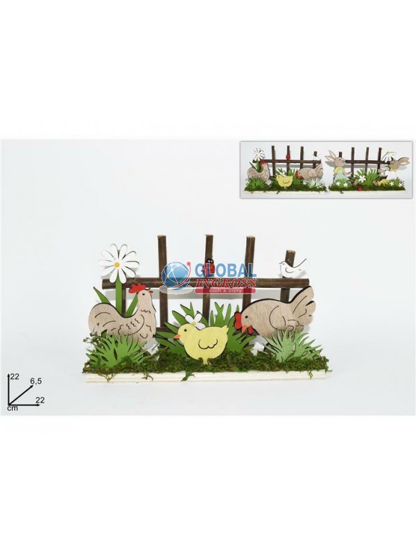 SCENARIO LEGNO PASQUA C/STECCATO