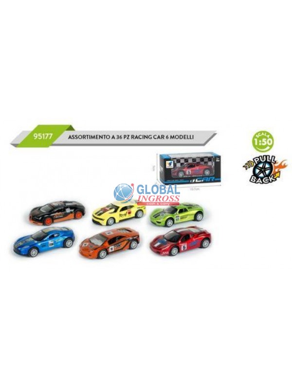 MODELLINO 1:43 RACING CAR RETROCARICA