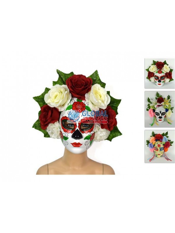 MASCHERA C/FIORI