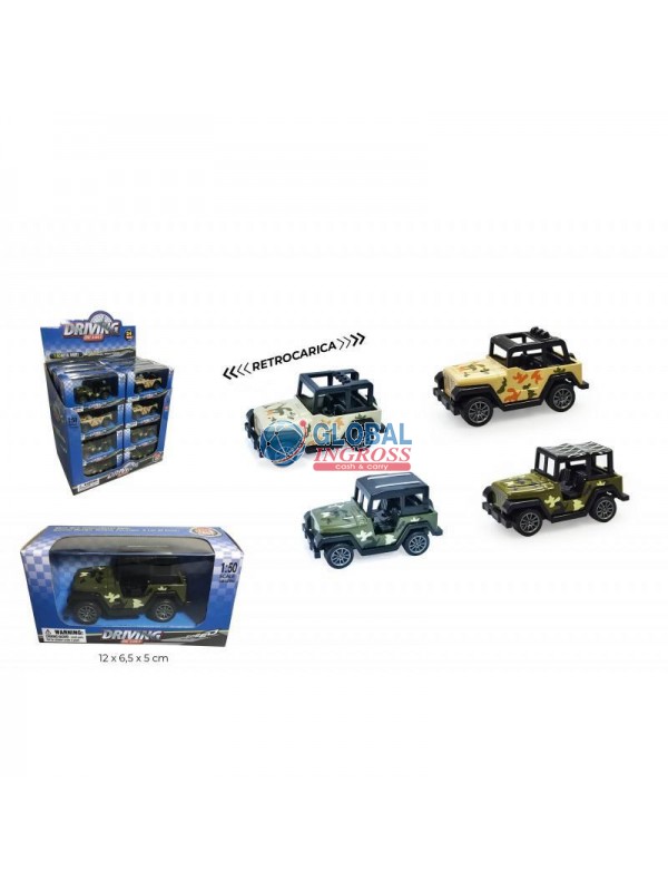 MODELLINO 1:50 FUORISTRADA SAVANA RETROCARICA