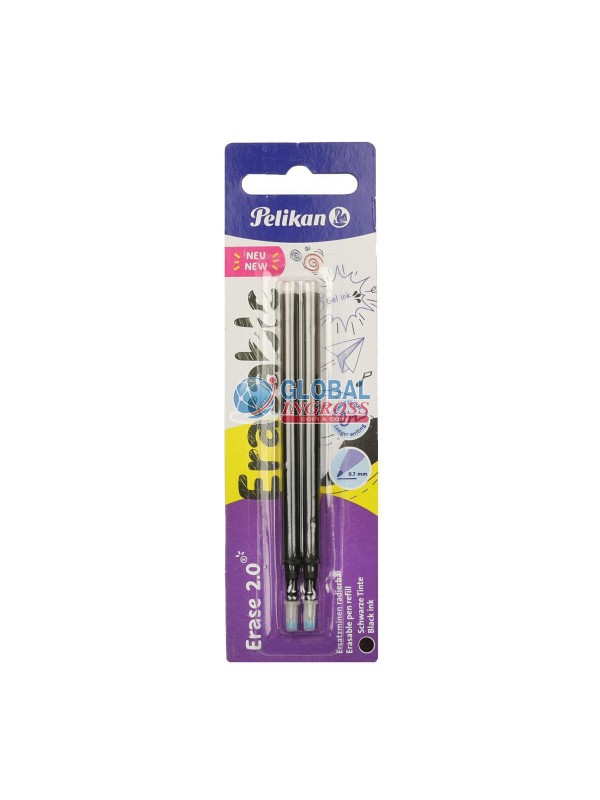 REFILL PELIKAN ERASE 2.0 NERO 2pz CANCELLABILE