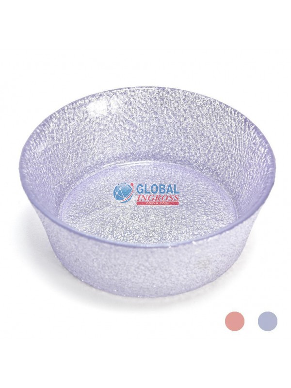 CIOTOLA VETRO ELEGANT TONDA 13cm H.5cm