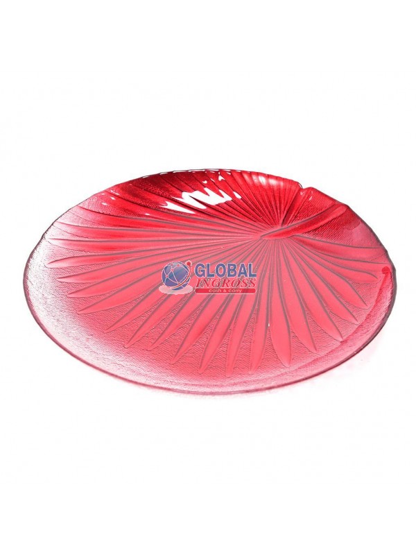 CENTROTAVOLA LEAVES ROSSO 28cm