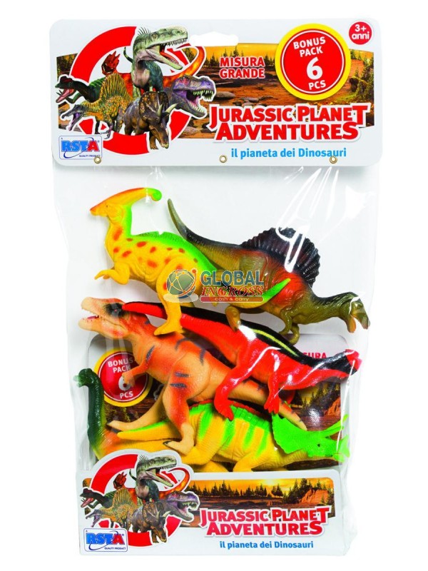 DINOSAURI JURASSIC 6pz
